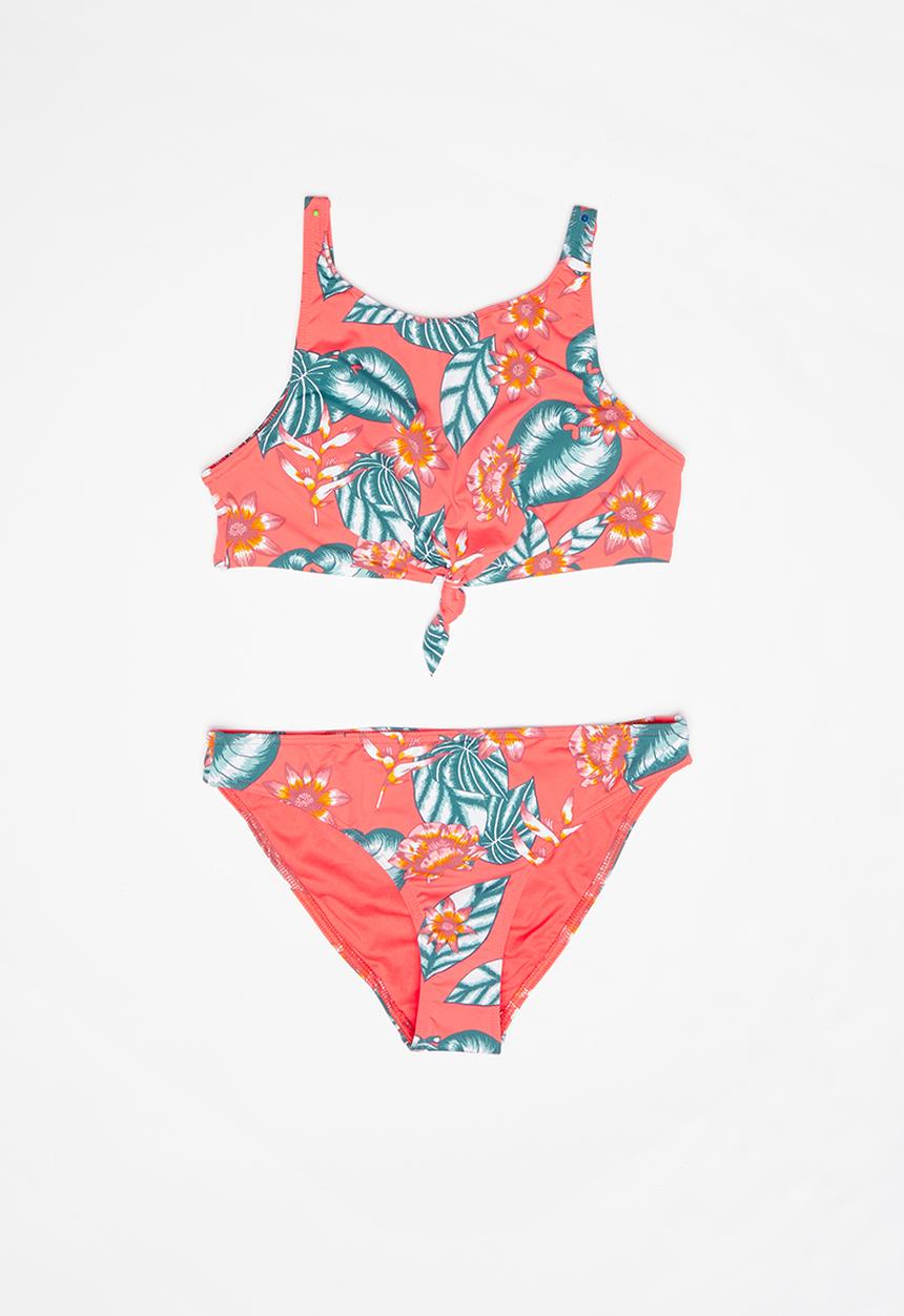 Roxy - Floral time crop top set - multi