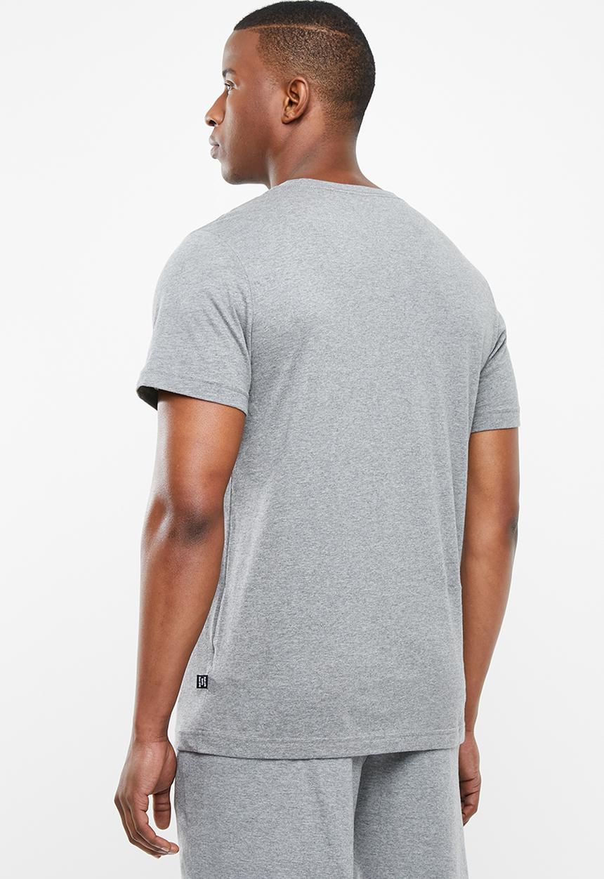 PUMA - Ess small logo shorts sleeve tee - grey