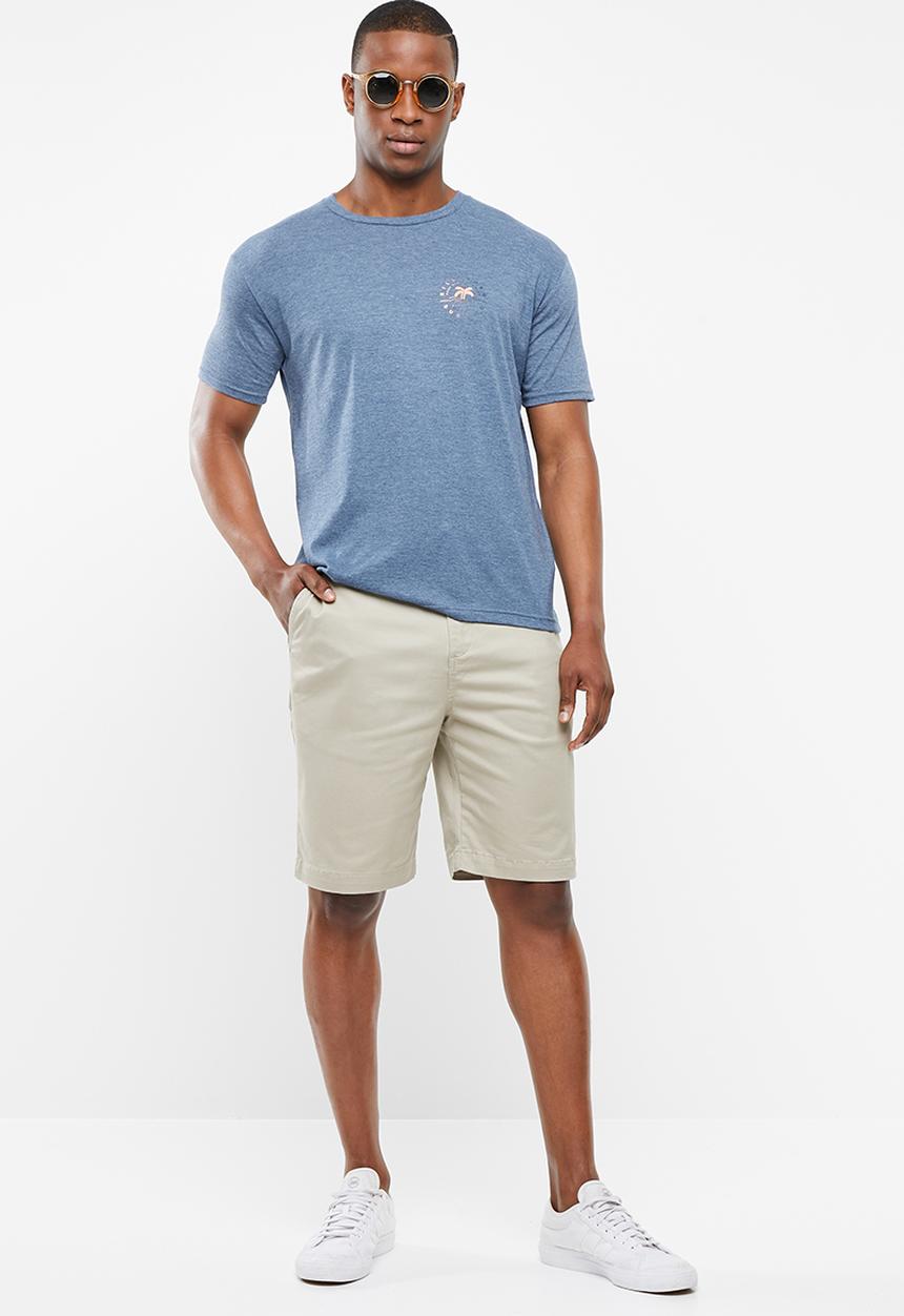 Billabong  - Where it's fine short sleeve tee - blue 