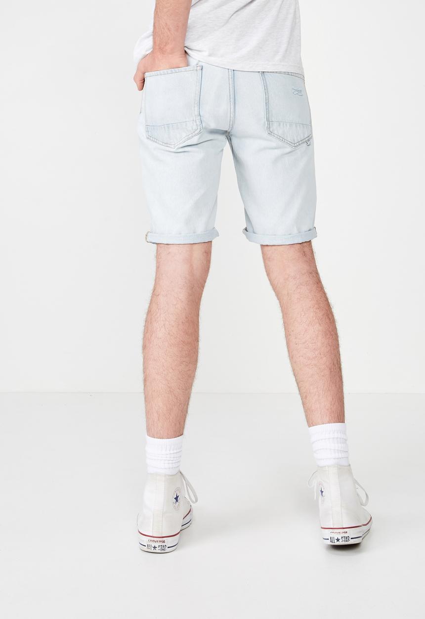 Cotton On - Rips roller shorts - blue