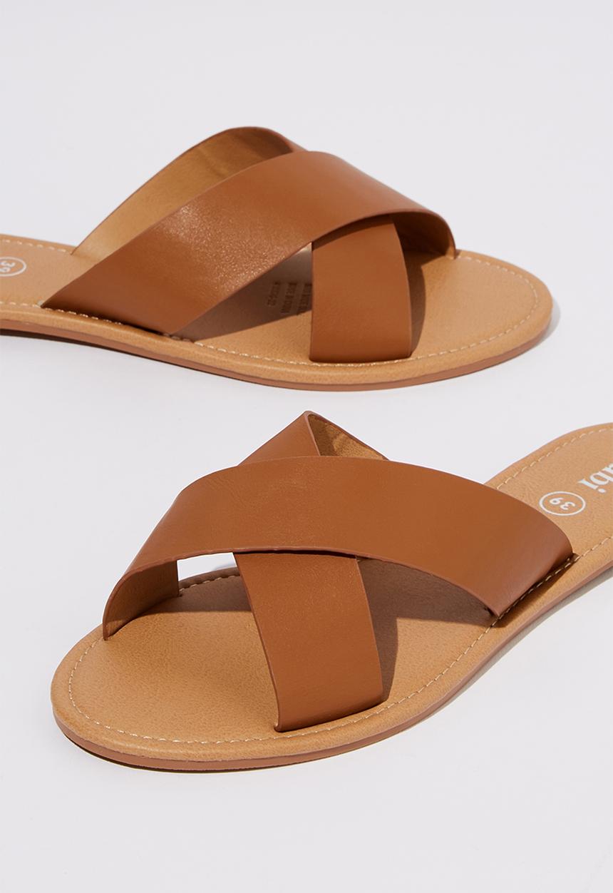Cotton On - Everyday scarlett xover slide - tan