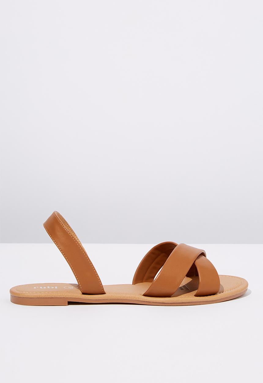 Cotton On - Faux leather sandal - tan