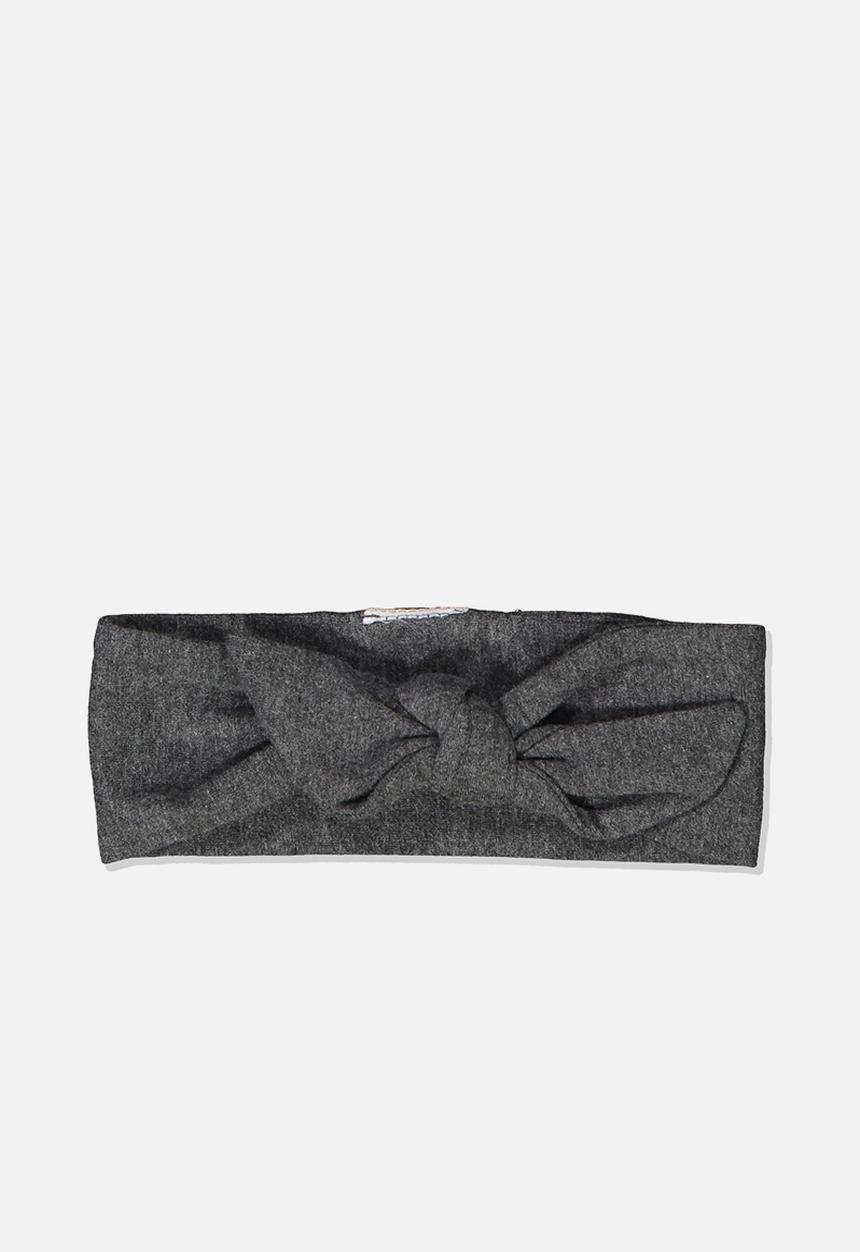 Cotton On - The tie headband - grey