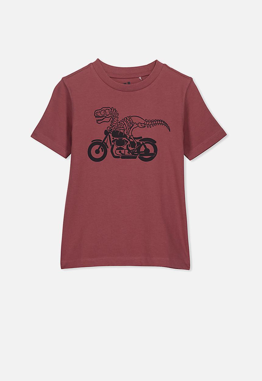 Cotton On - Max skater short sleeve tee - red