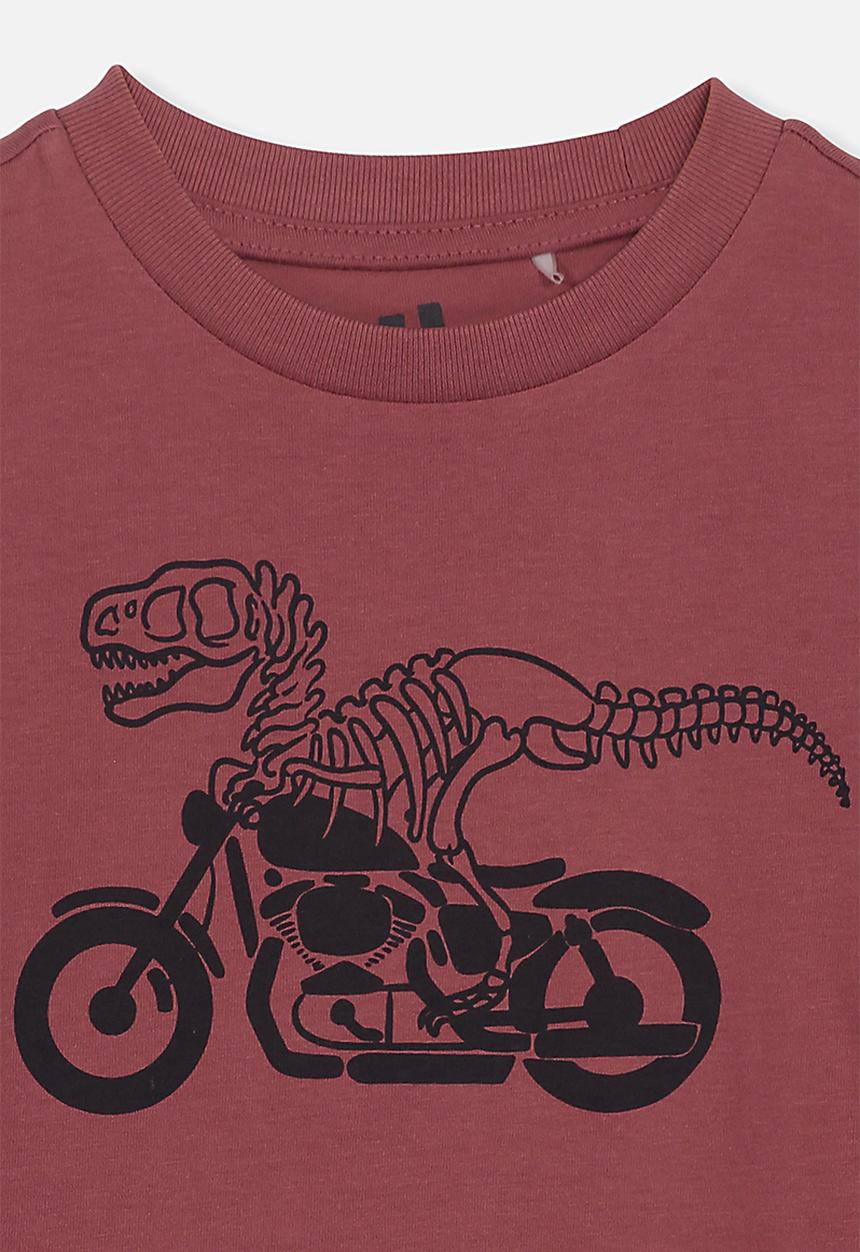 Cotton On - Max skater short sleeve tee - red