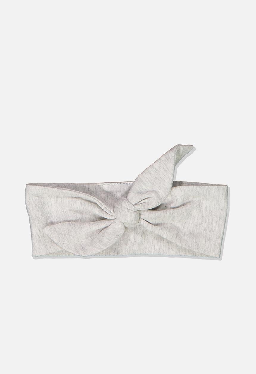 Cotton On - The tie headband - grey