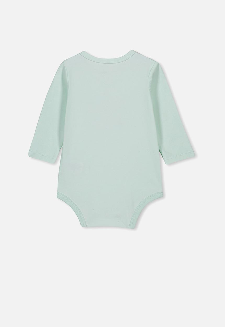 Cotton On - The long sleeve bubbysuit - green
