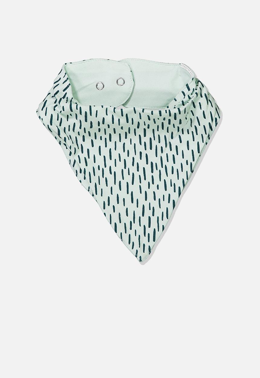 Cotton On - The kerchief bib - turquoise