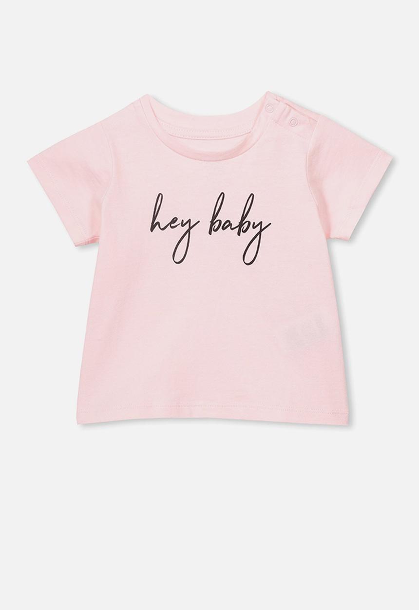 Cotton On - Jamie short sleeve tee - pink