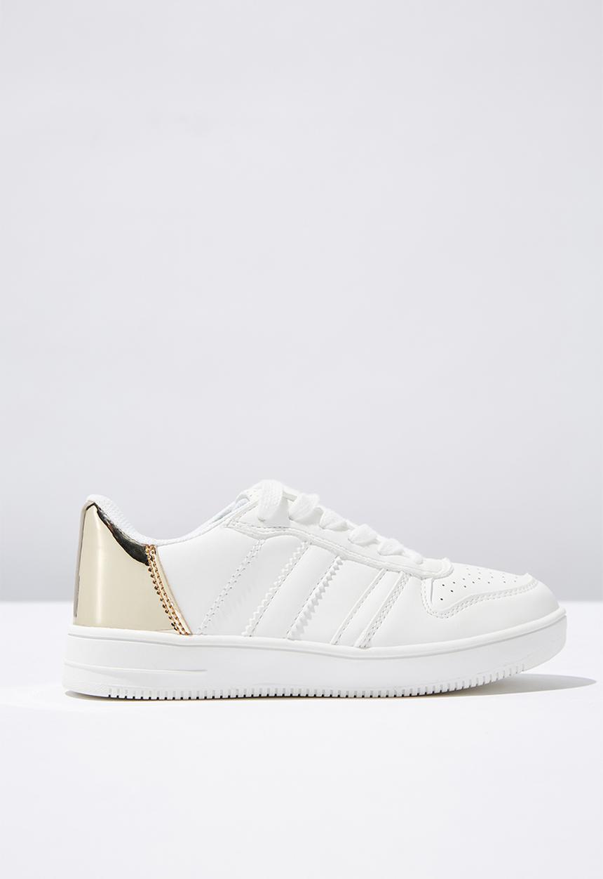 Cotton On - Spliced trainer - white & gold