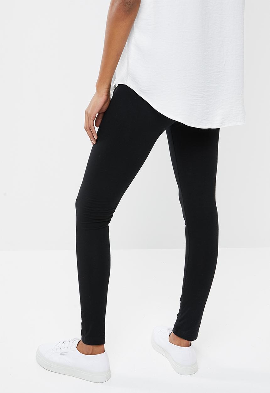 Superbalist - 2 Pack maternity leggings - black