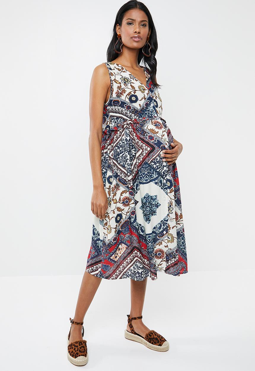Superbalist - Mixed print dress - multi