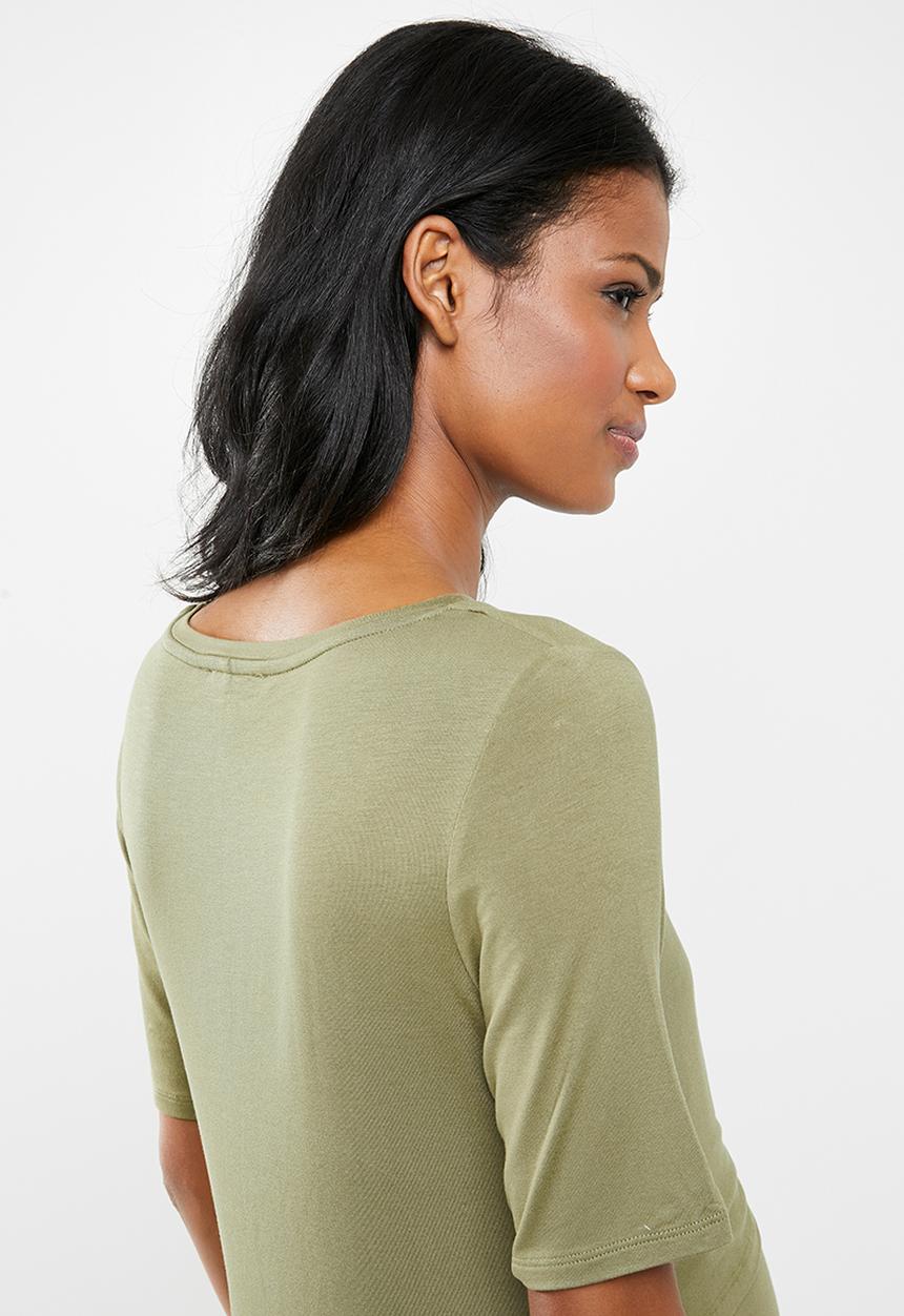 New Look - Maternity Nursing layer dress - khaki