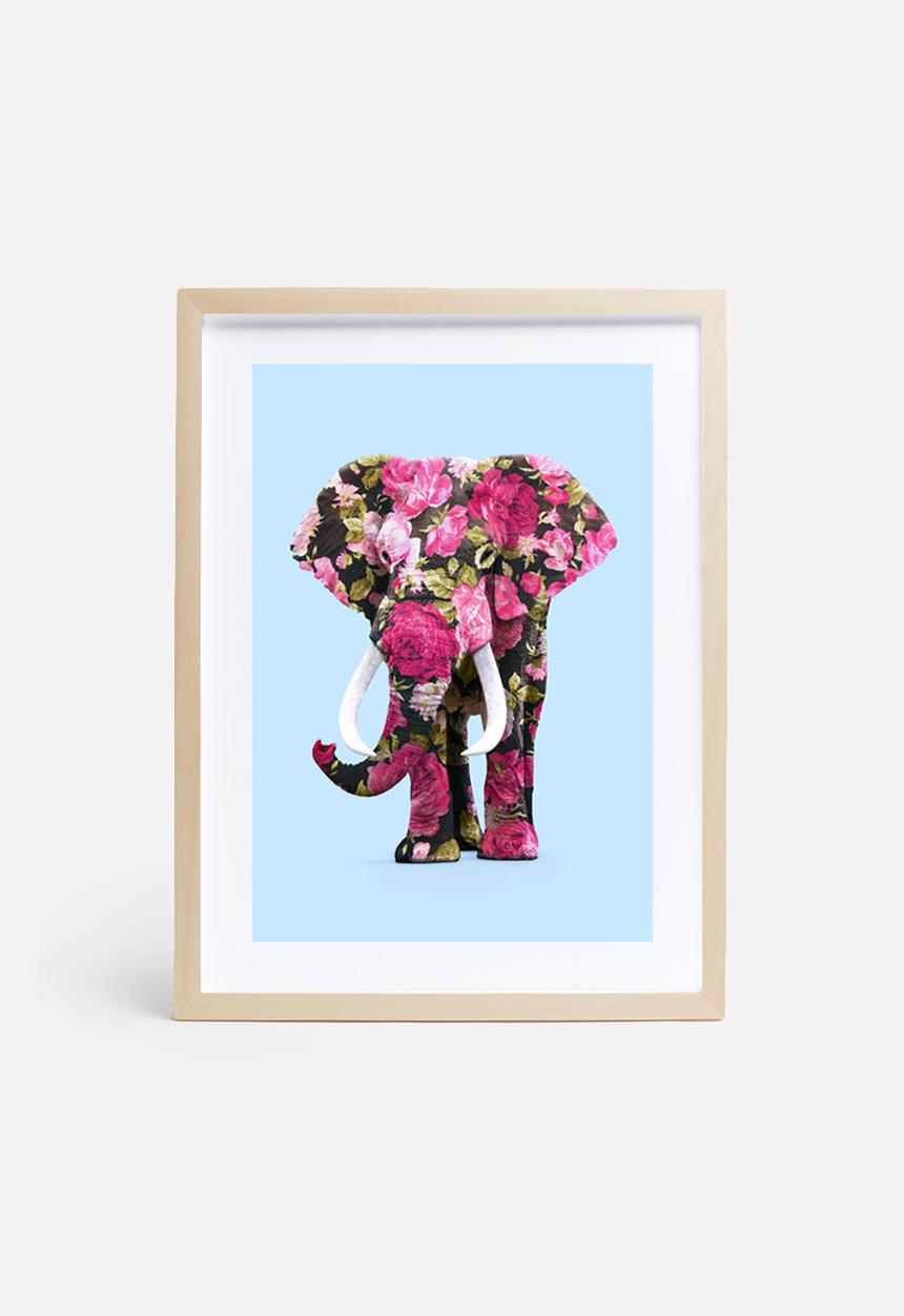 Paul Fuentes - Floral elephant
