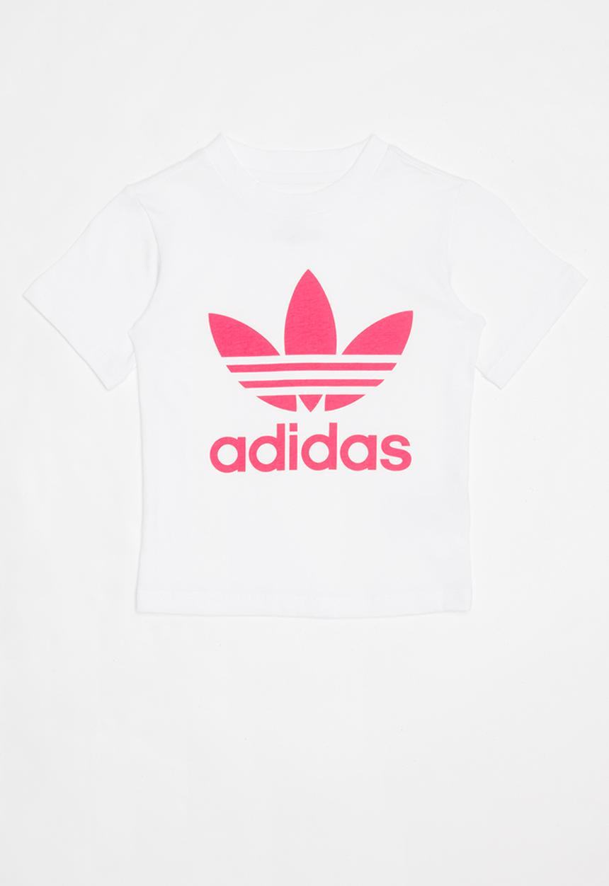 adidas Originals - Short tee set - pink & white