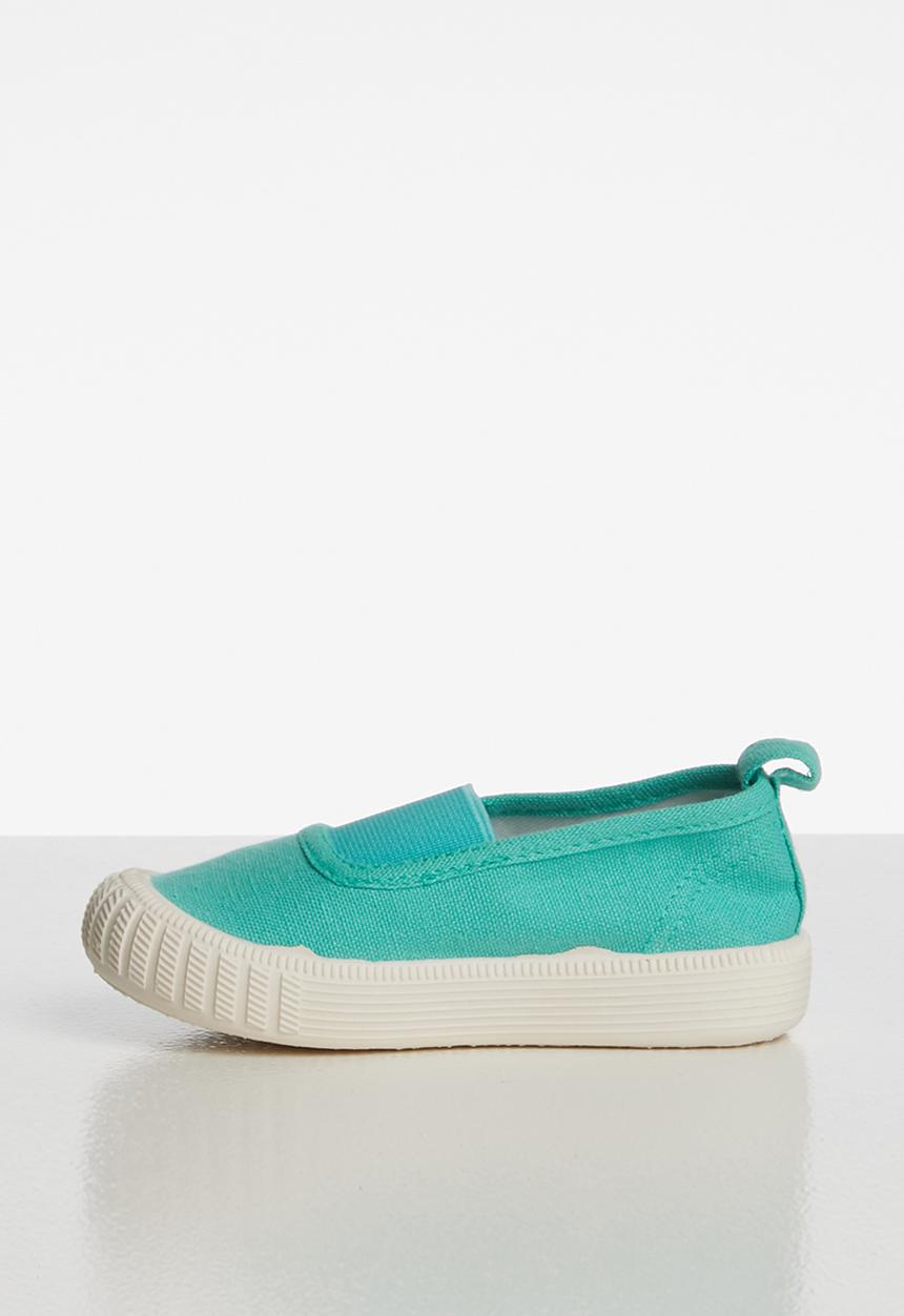 Pop Candy - Canvas slip on mid  - green
