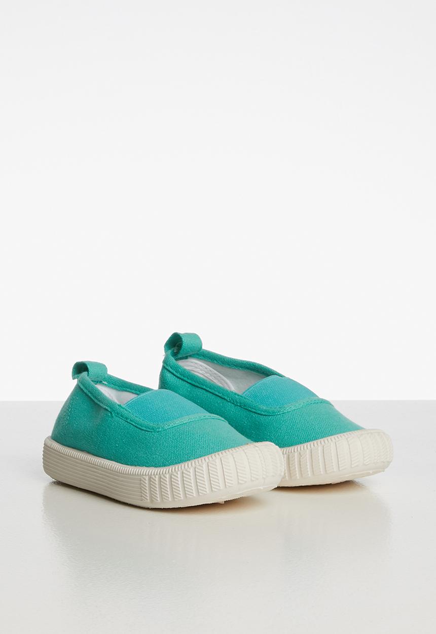 Pop Candy - Canvas slip on mid  - green