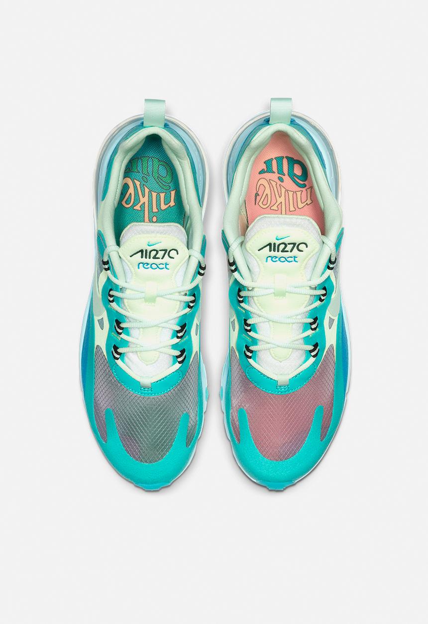 Nike - Air Max 270 React  - hyper jade / spruce / volt