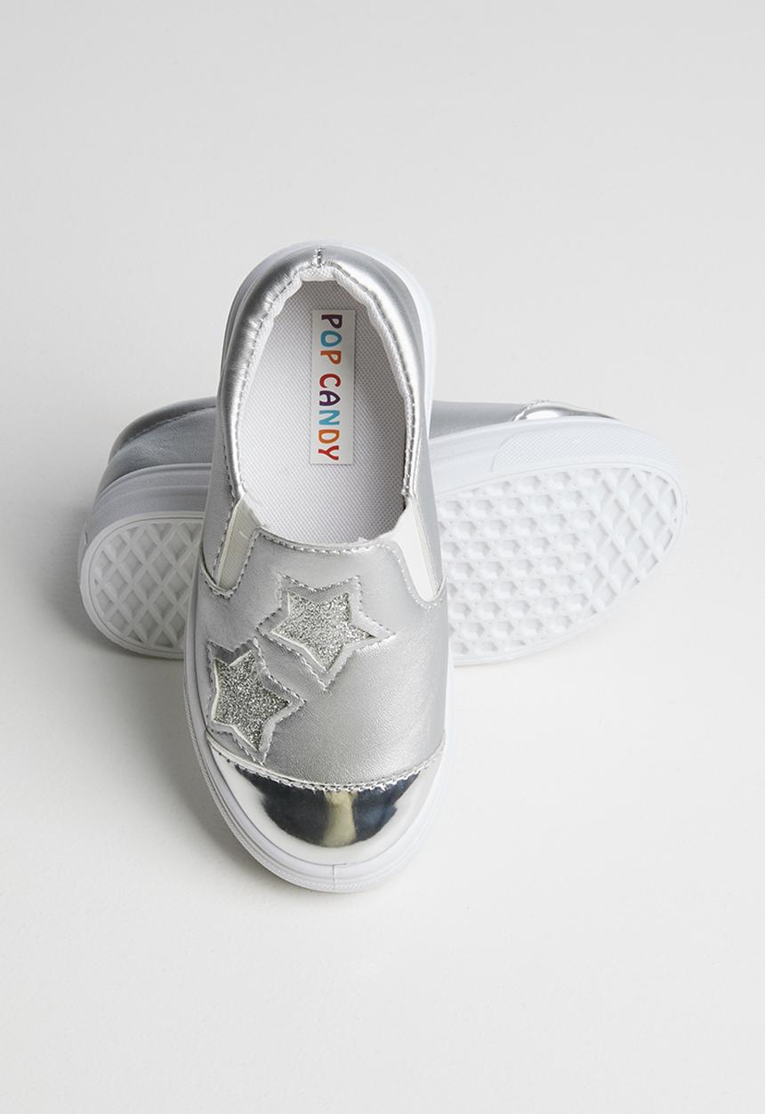 Pop Candy - PU sneakers - silver
