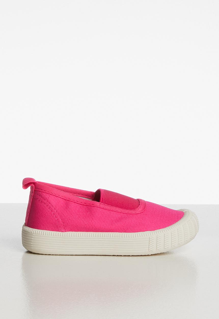 Pop Candy - Canvas slip on cerise - pink