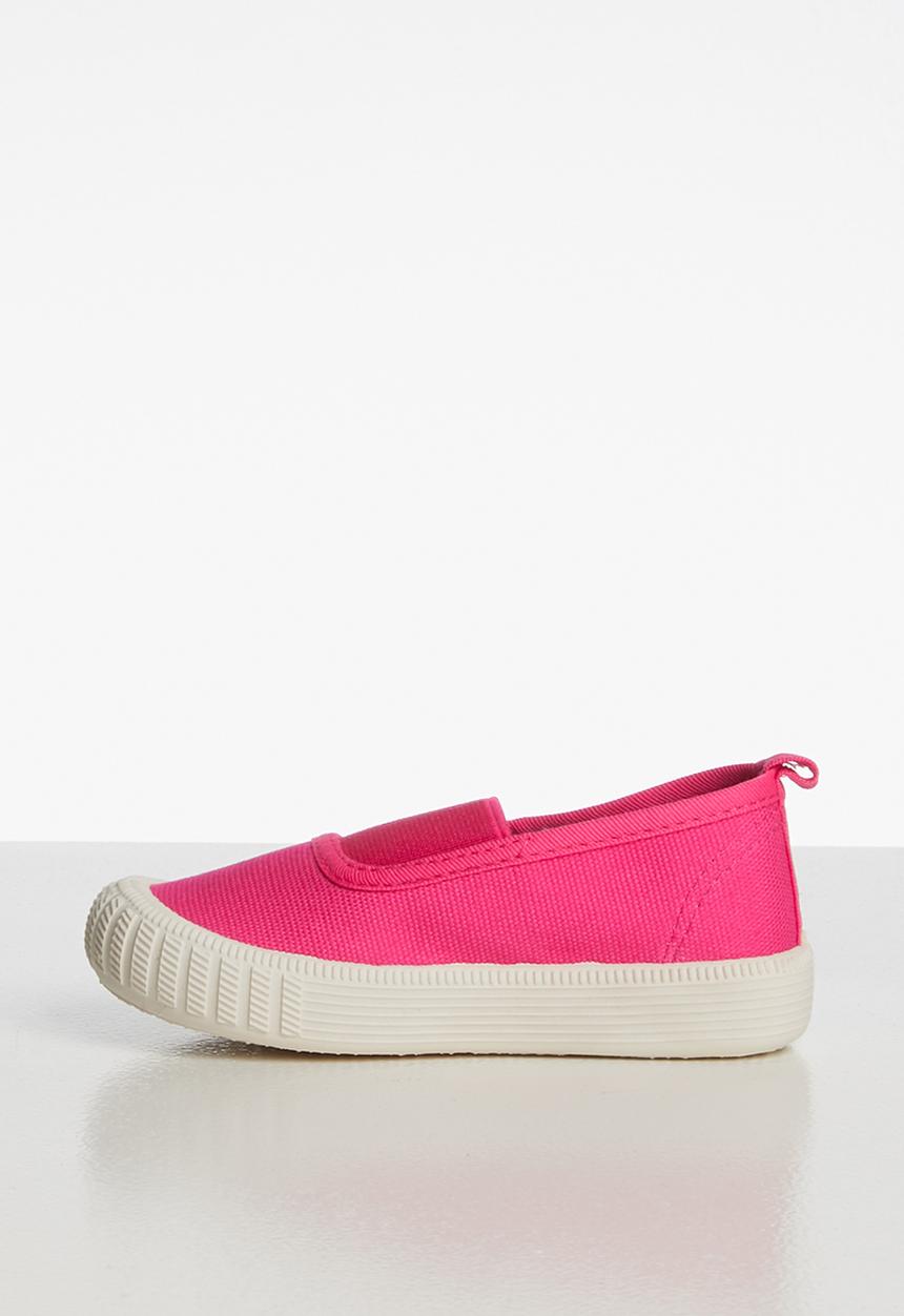 Pop Candy - Canvas slip on cerise - pink