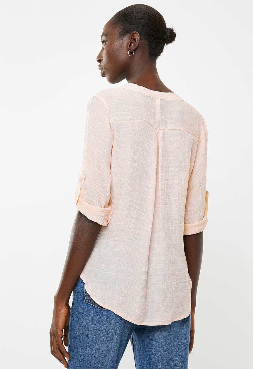 Revenge - Key hole top - pink 