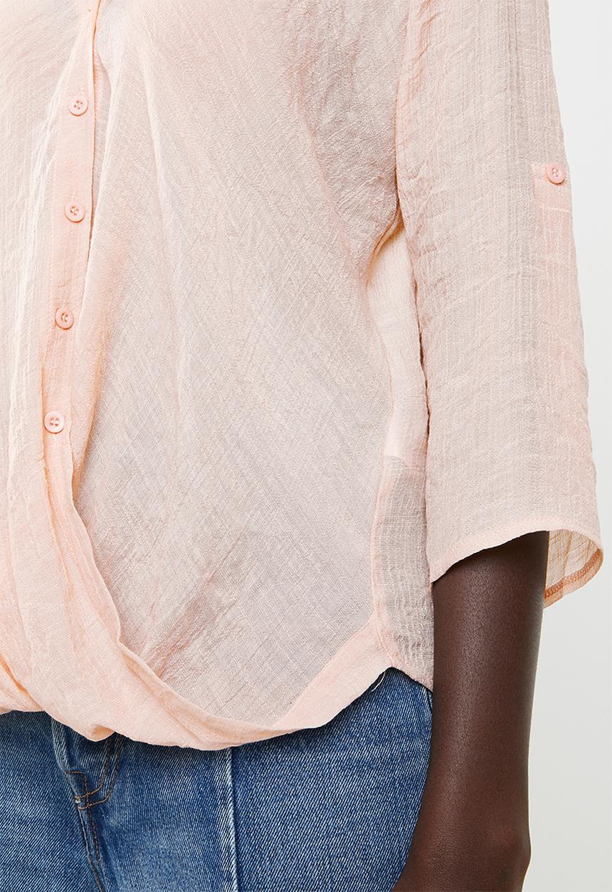 Revenge - Key hole top - pink 