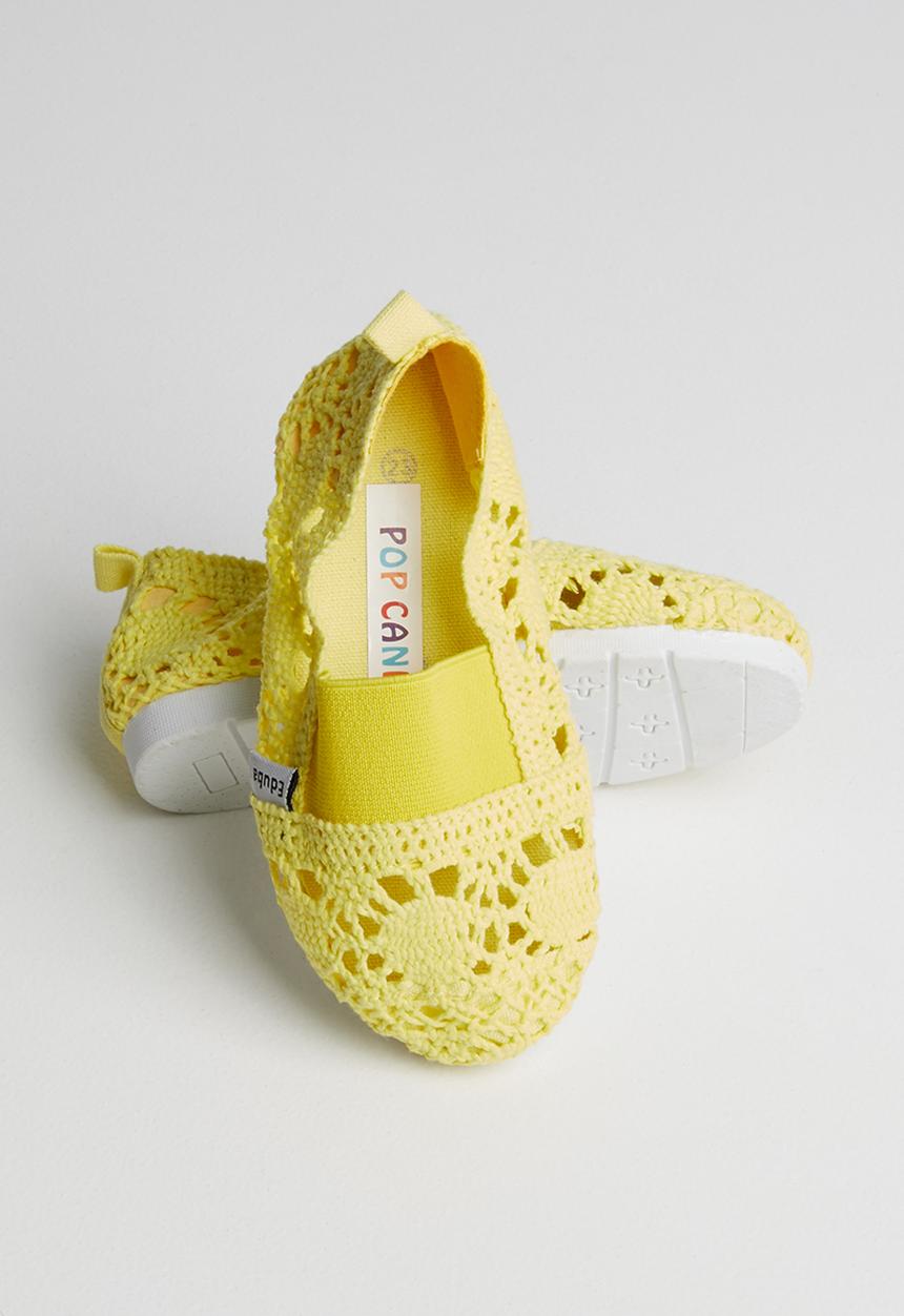 Pop Candy - Girls pump - yellow
