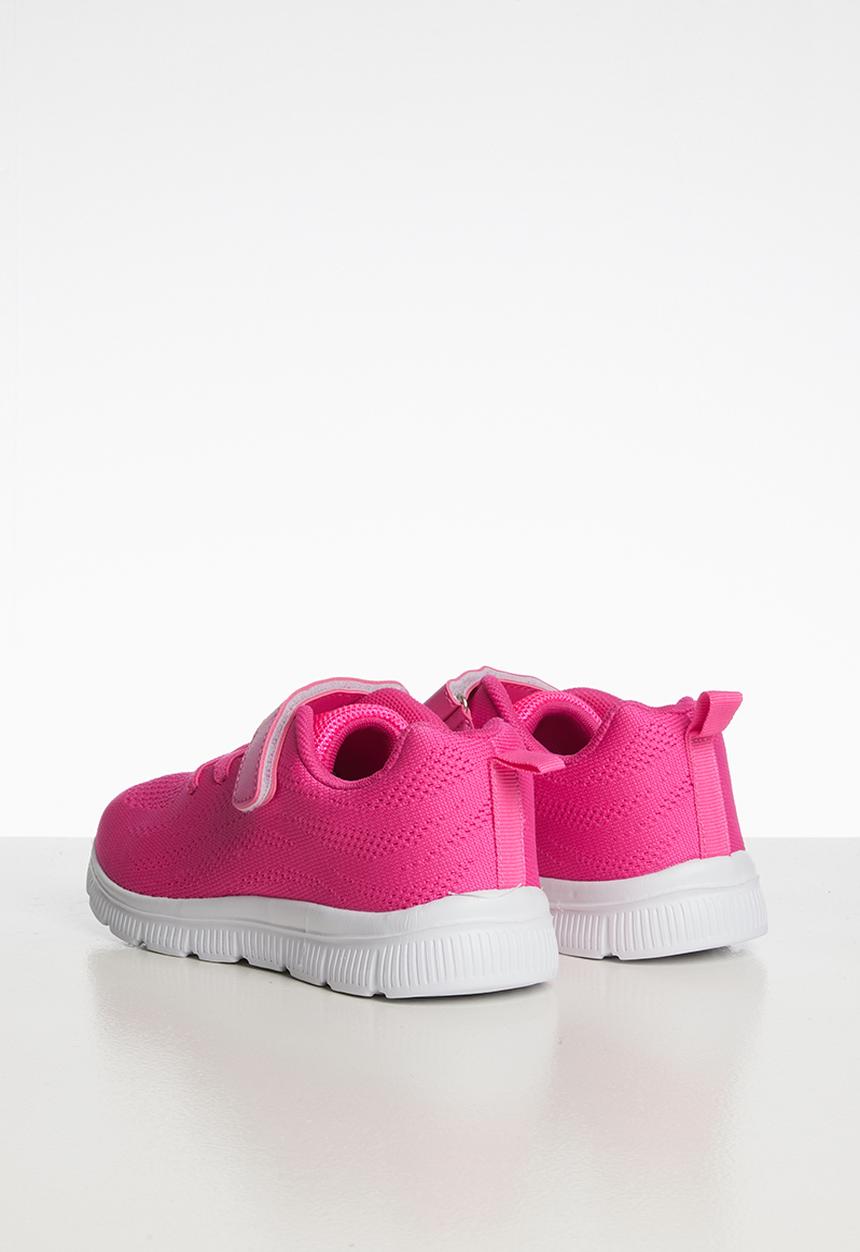 Pop Candy - Girls velcro strap sneakers - pink