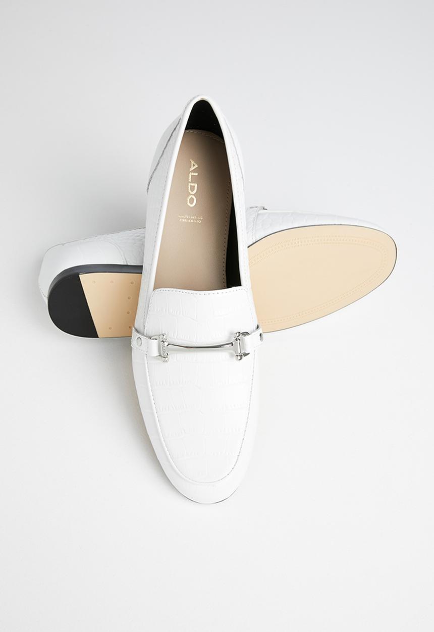 ALDO - Astawia leather loafer - white