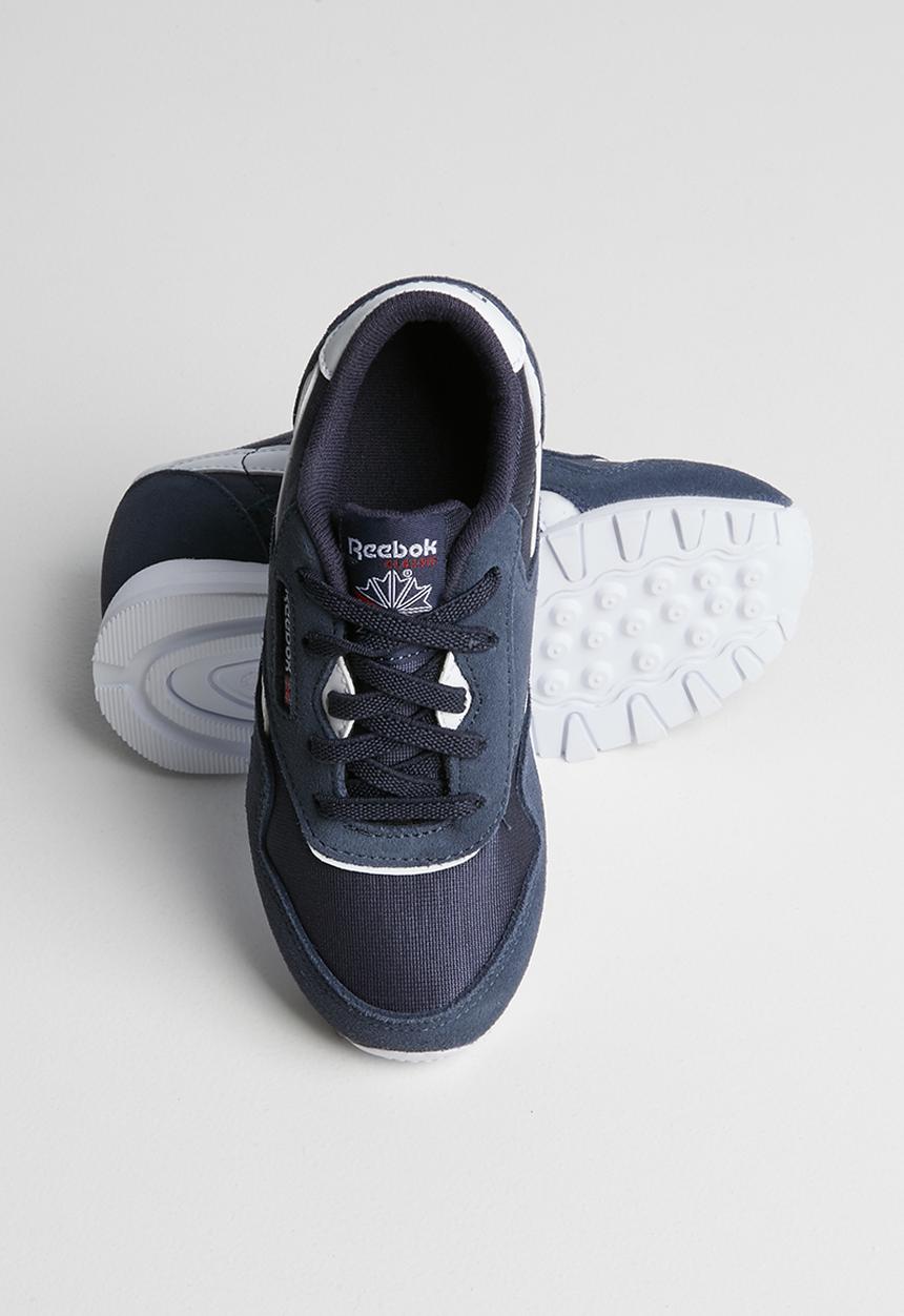 Reebok Classic - Classic nylon sneaker - navy & white