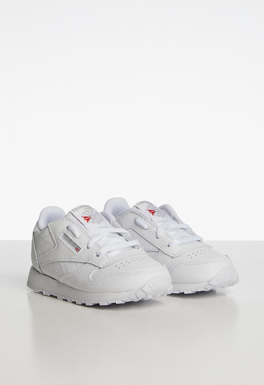 Reebok Classic - Boys classic leather sneaker - white