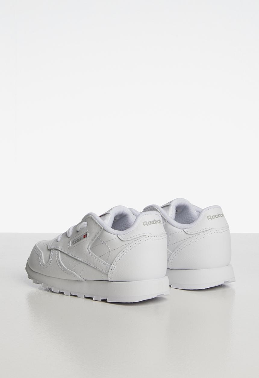 Reebok Classic - Boys classic leather sneaker - white