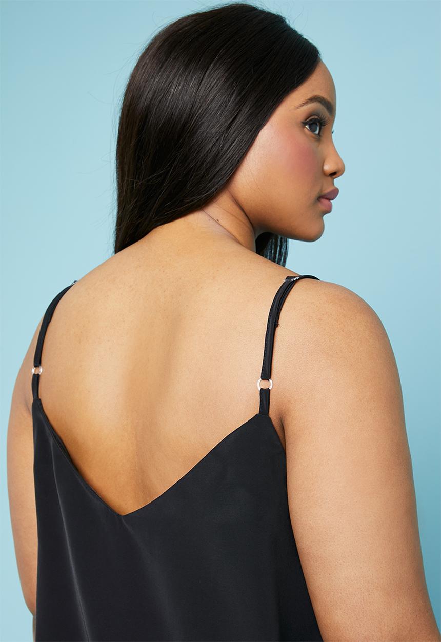 Superbalist - V-neck cami - black 
