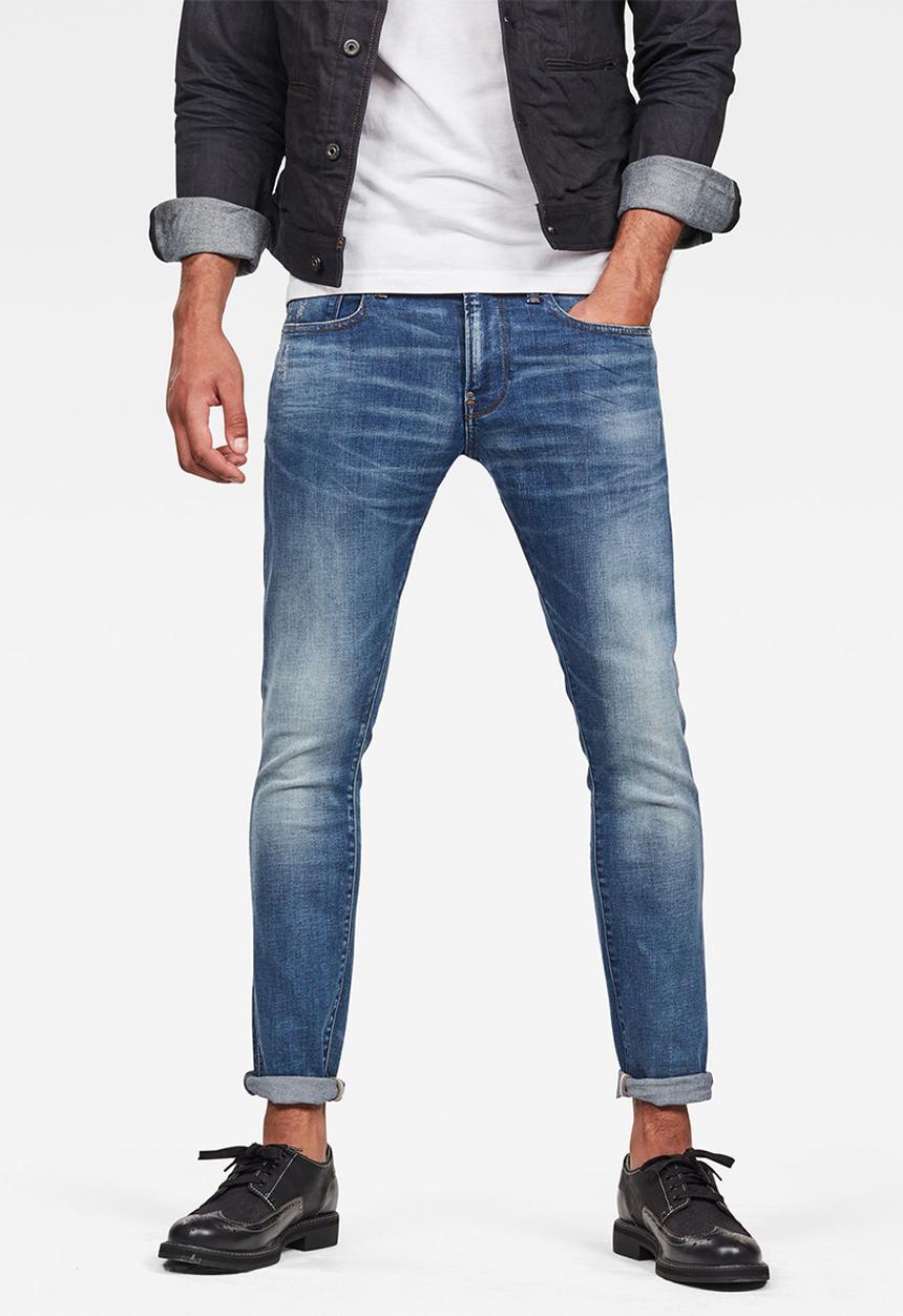 G-STAR - Revend skinny-elto azure superstretch jeans - blue
