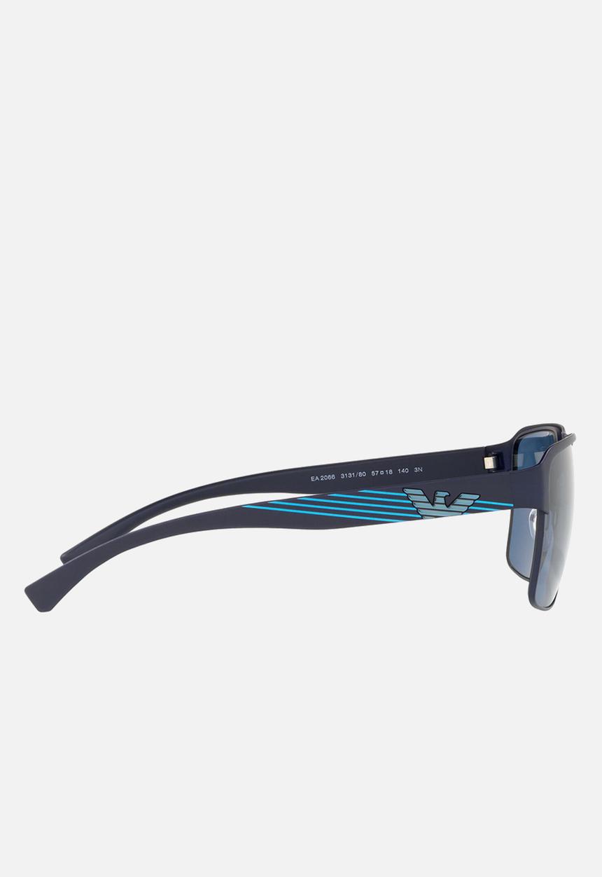 Emporio Armani - Square sunglasses - matte blue