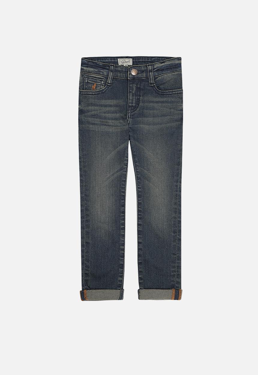 POLO - Boys damian slim fit jean - blue 