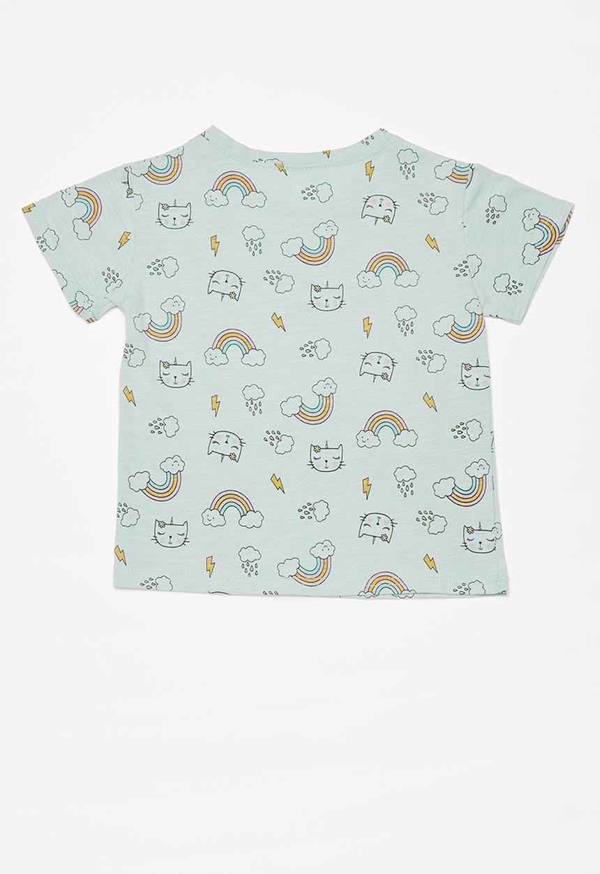 Pop Candy - Kids printed tee - blue