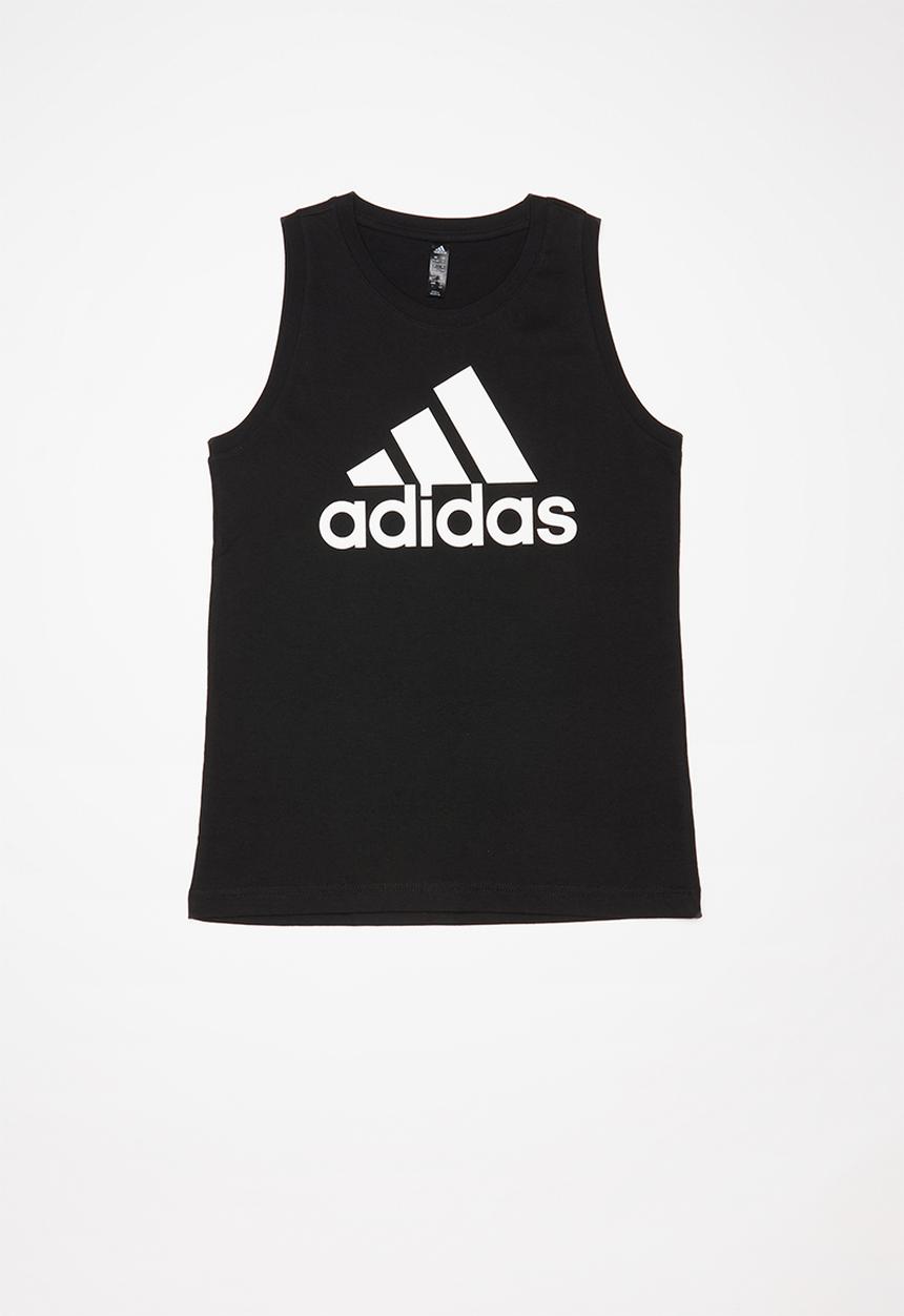 adidas Performance - Boys tank - black