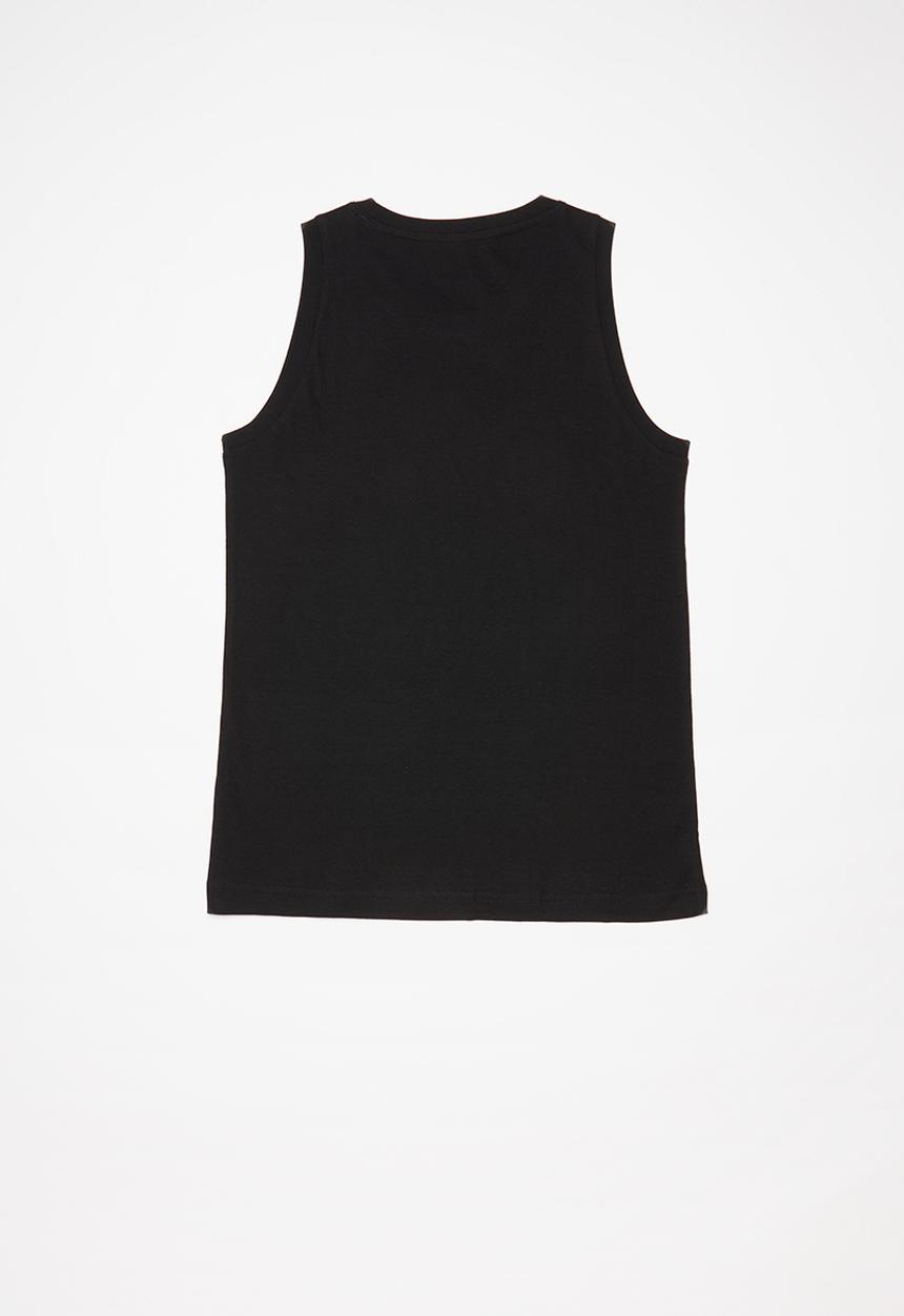 adidas Performance - Boys tank - black