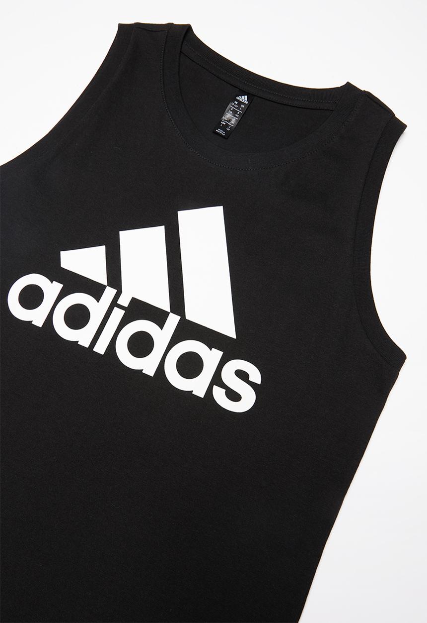 adidas Performance - Boys tank - black