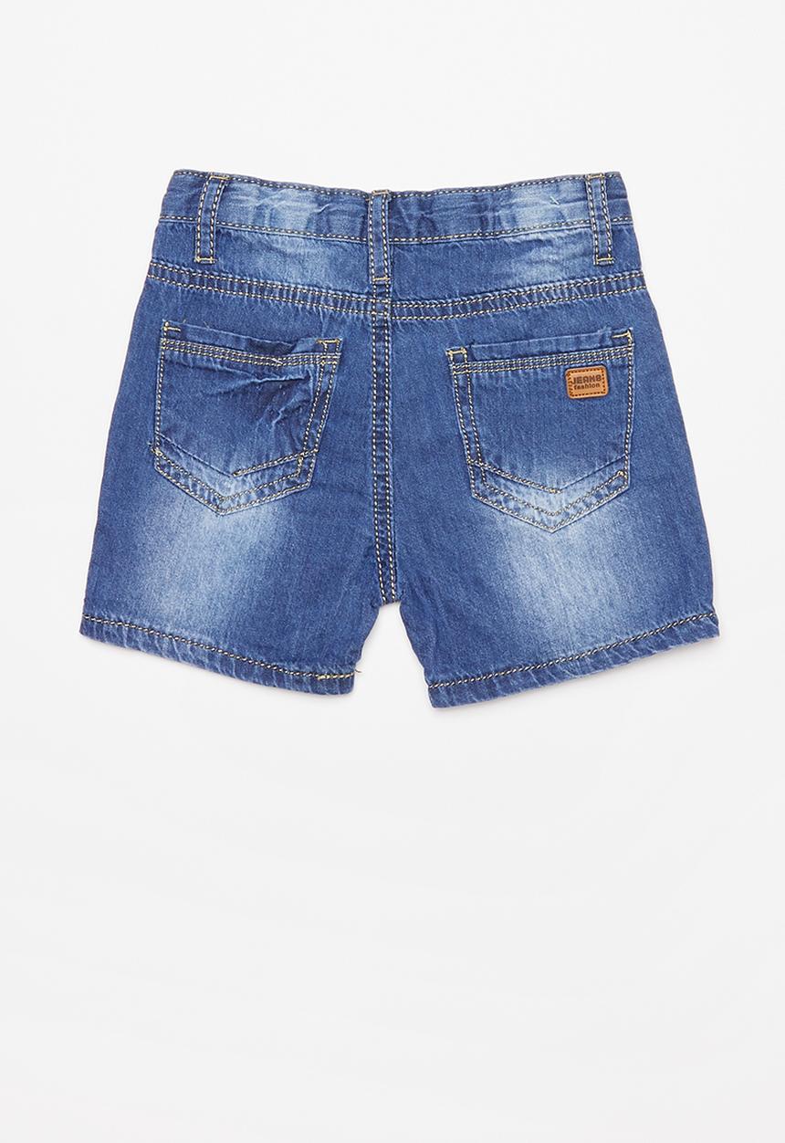 Pop Candy - Denim shorts - blue