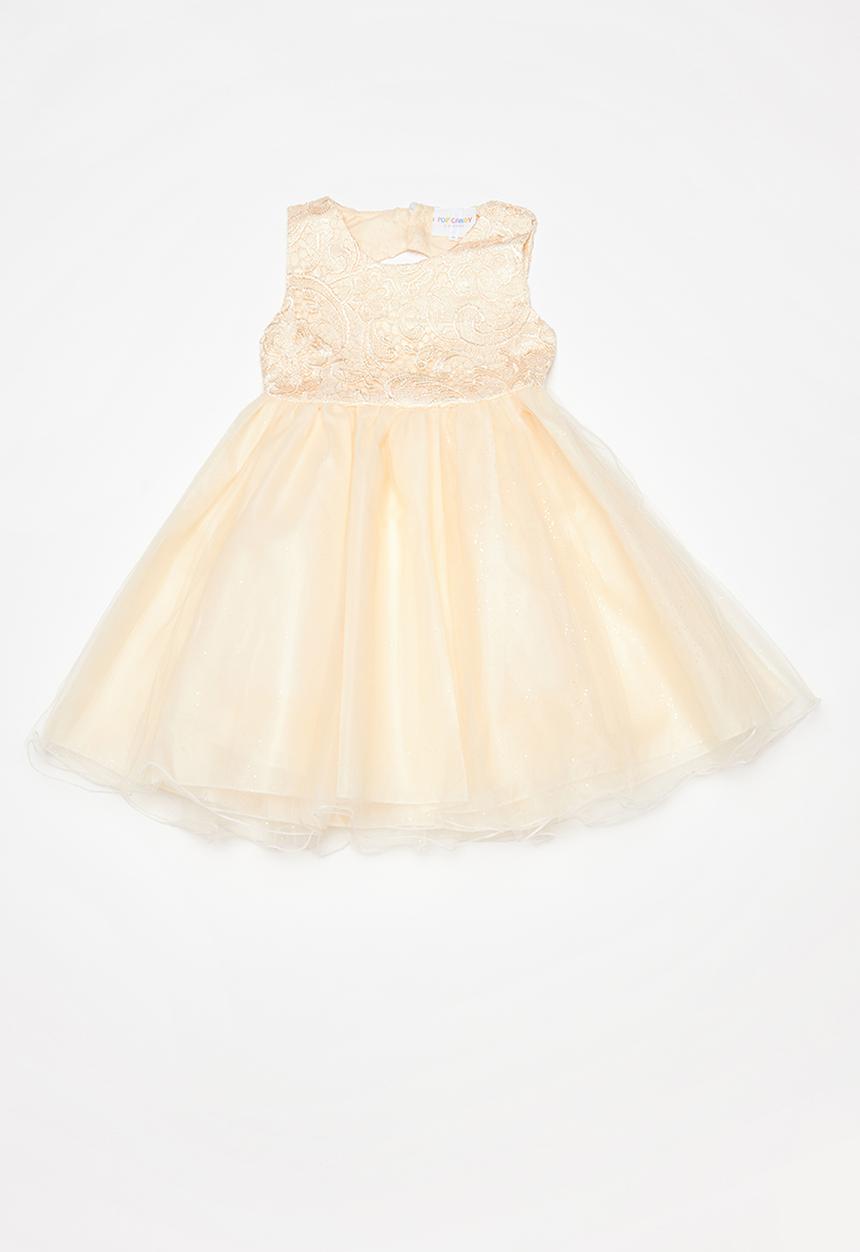 Pop Candy - Princess mesh dress - peach