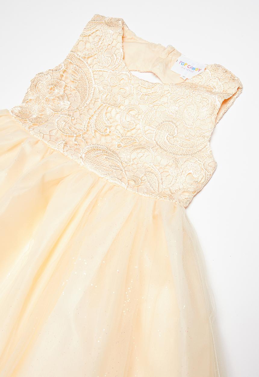 Pop Candy - Princess mesh dress - peach