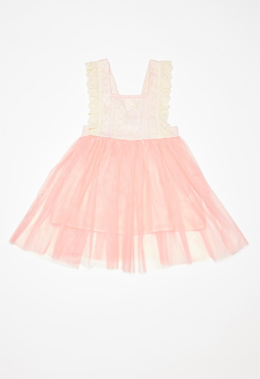 Pop Candy - Combo dress - pink