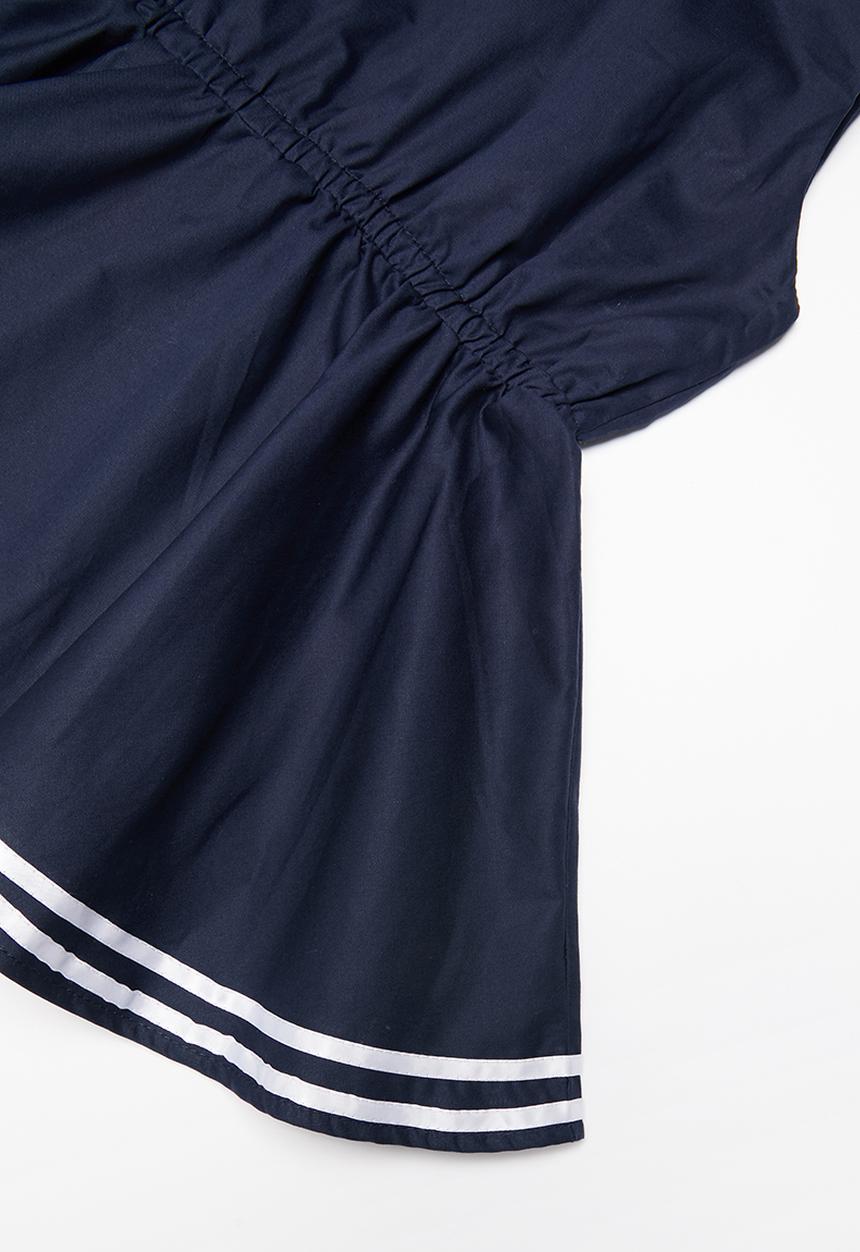Pop Candy - Nautical dress - navy & white 