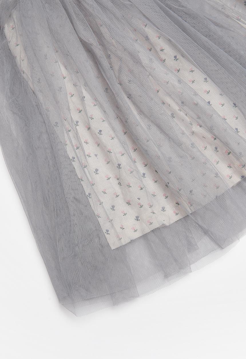 Pop Candy - Mesh skirt - grey