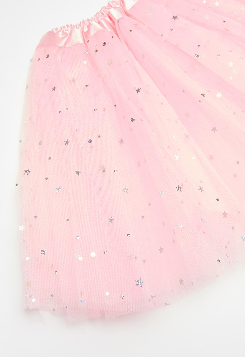 Pop Candy - Girls mesh skirt - pink