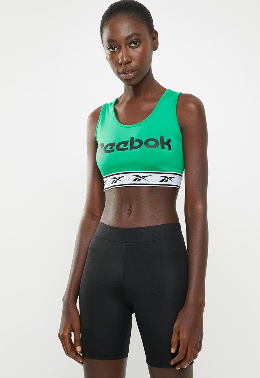 Reebok - CL bra - green