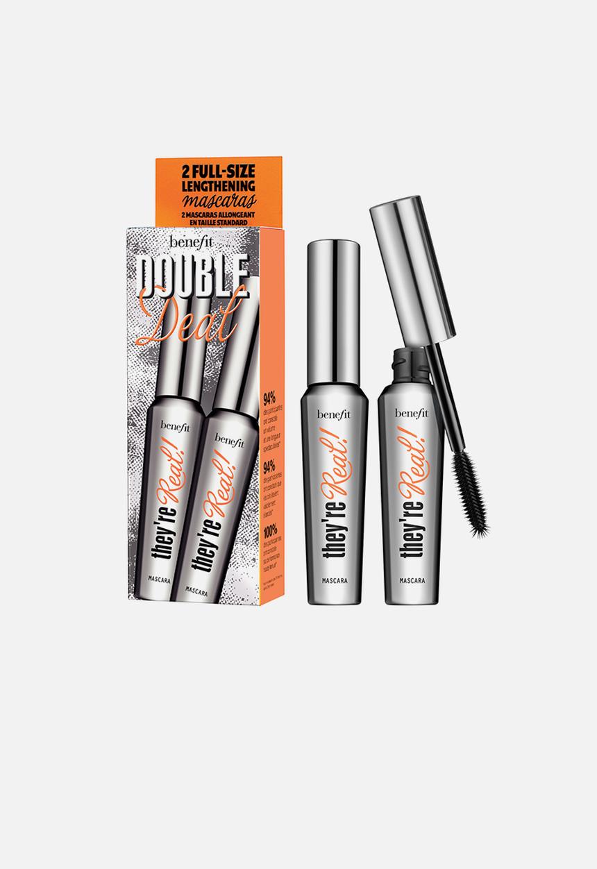 Benefit Cosmetics - Double deal lengthening mascara duo - black 